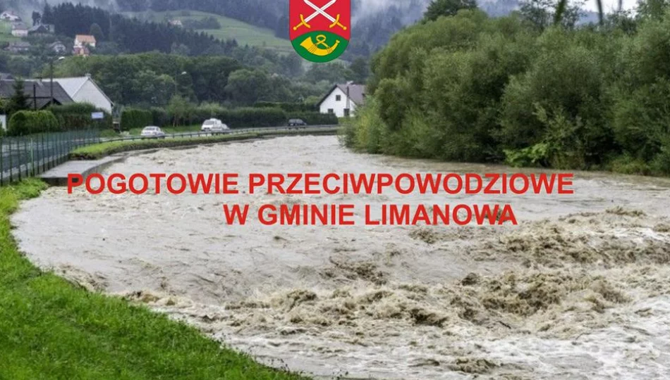 POGOTOWIE PRZECIWPOWODZIOWE W GMINIE LIMANOWA - zdjęcie 1