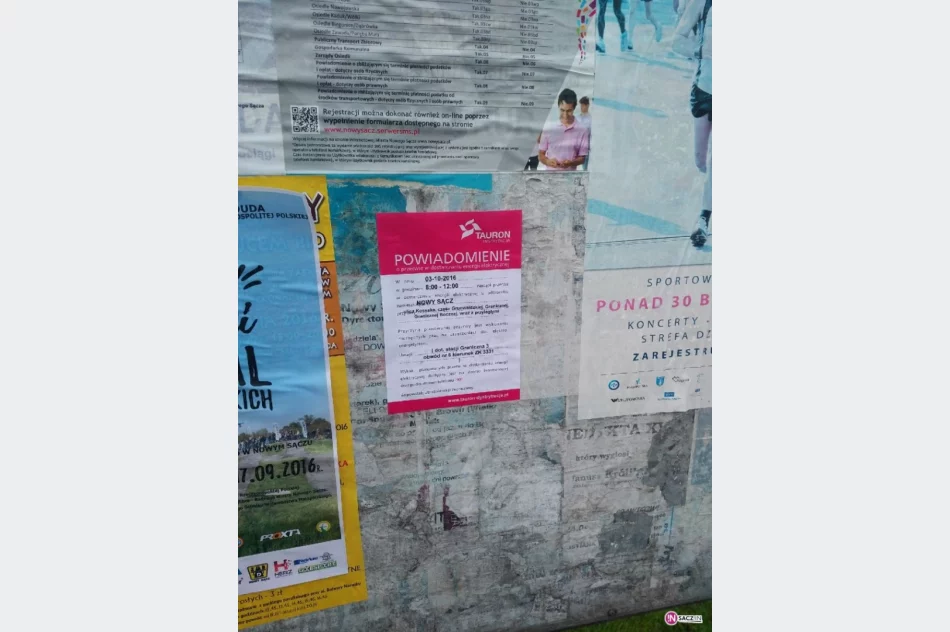 Interwencja DTS: O wyłączeniu prądu dowiesz się… ze słupa ogłoszeniowego - zdjęcie 2