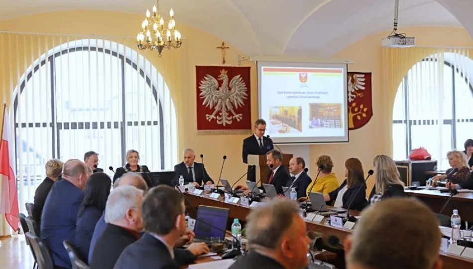Retransmisja V sesji Rady Powiatu Limanowskiego - zdjęcie 1
