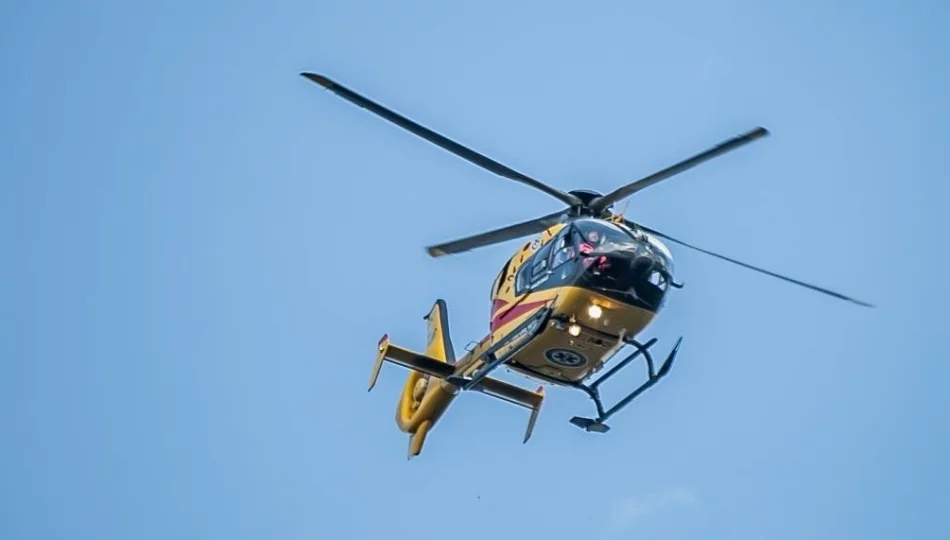Ranny mężczyzna na górskim szlaku, na pomoc LPR - zdjęcie 1
