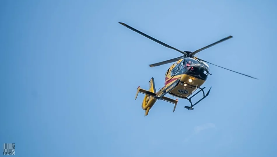 Śmigłowiec LPR po 80-latka z podejrzeniem udaru - zdjęcie 1