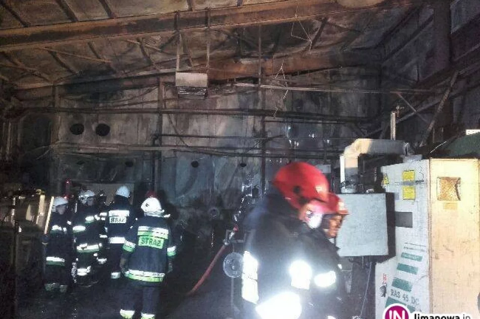 Pożar w zakładzie produkcji opon - zdjęcie 4