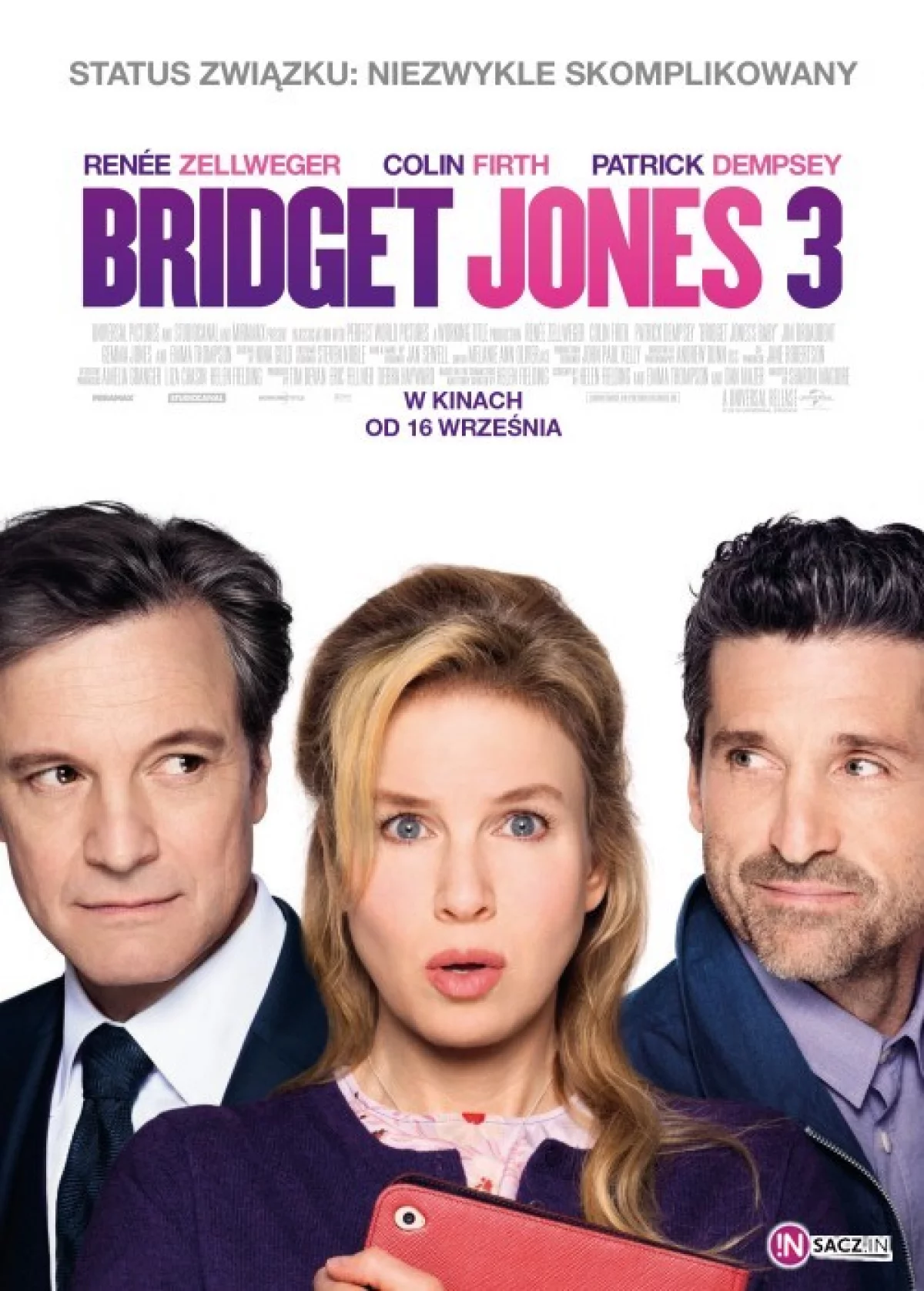 Bilety do kina Sokół: Bridges Jones 3