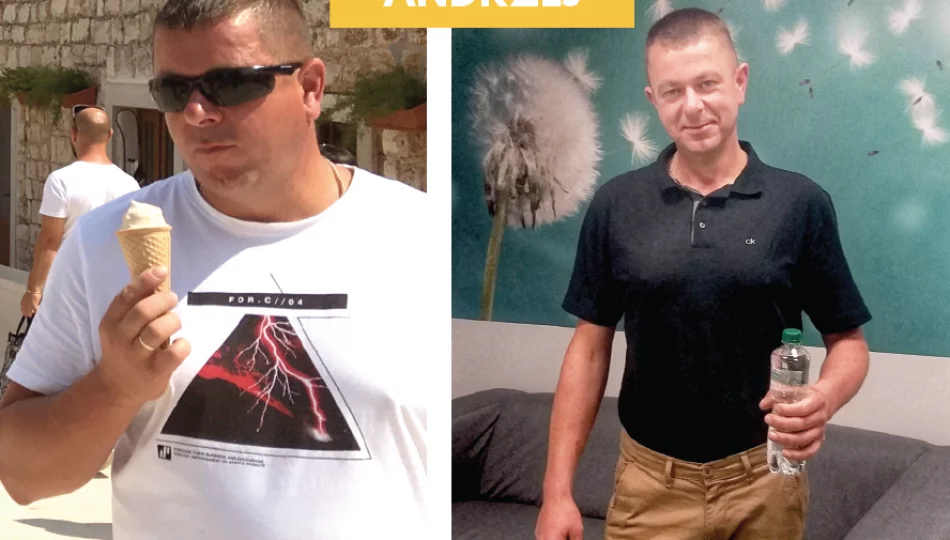 Spektakularna przemiana Pana Andrzeja – schudł 20 kg w 4 miesiące w Projekt Zdrowie!  - zdjęcie 1