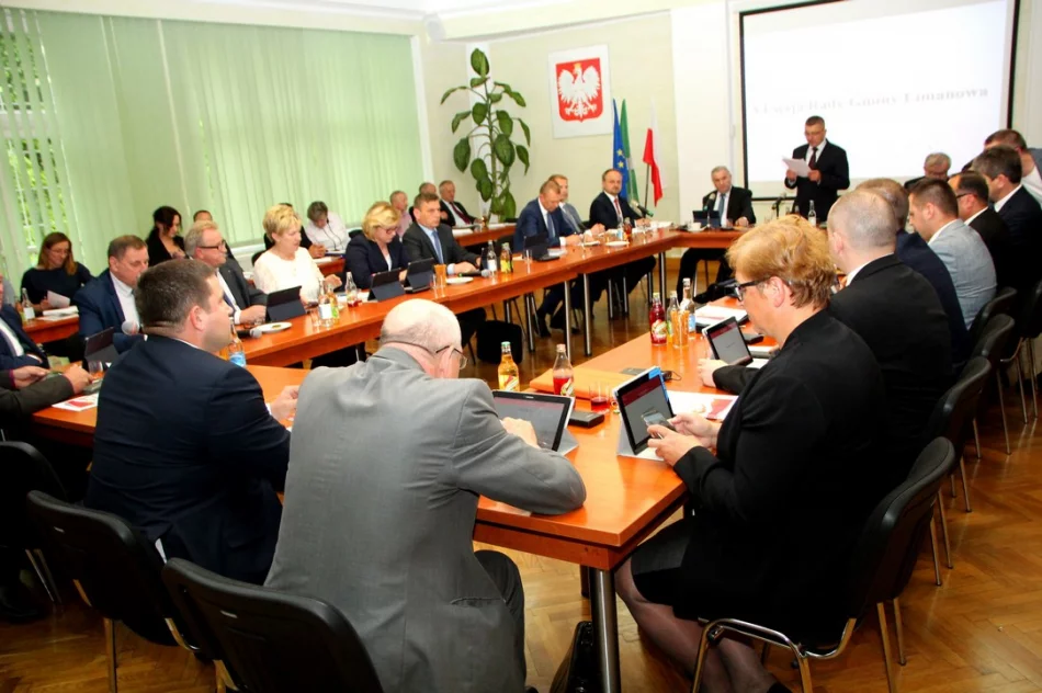 INFORMACJA O VI SESJI RADY GMINY LIMANOWA - zdjęcie 4