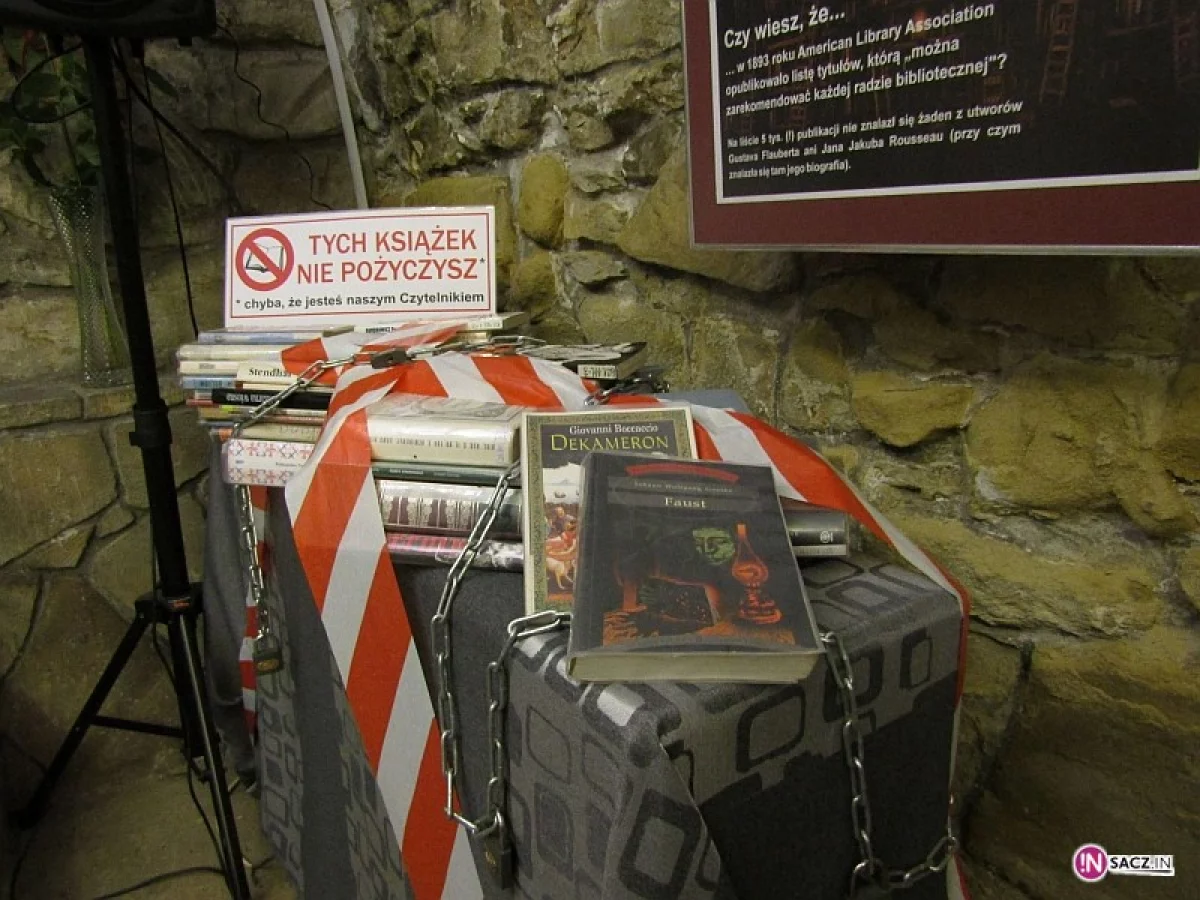 Książki Zakazane w Sądeckiej Bibliotece