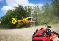 Dwa wypadki na trasach downhillowych - zdjęcie główne