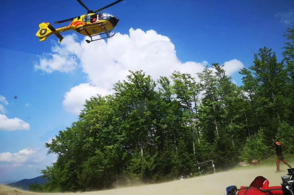 Dwa wypadki na trasach downhillowych - zdjęcie 3