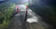 Pijany 41-latek wieziony na masce wpadł pod koła samochodu - zdjęcie 2