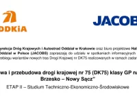 Konsultacje dotyczące propozycji przebiegu nowych tras DK75 Brzesko - Nowy Sącz - zdjęcie główne