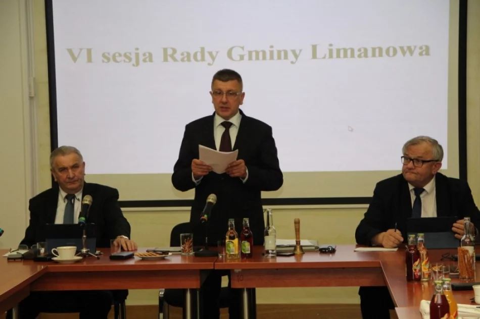 Retransmisja VI sesji Rady Gminy Limanowa - zdjęcie 2