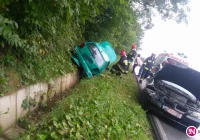 Niespokojny weekend na drogach powiatu - 2 wypadki, 7 kolizji - zdjęcie główne