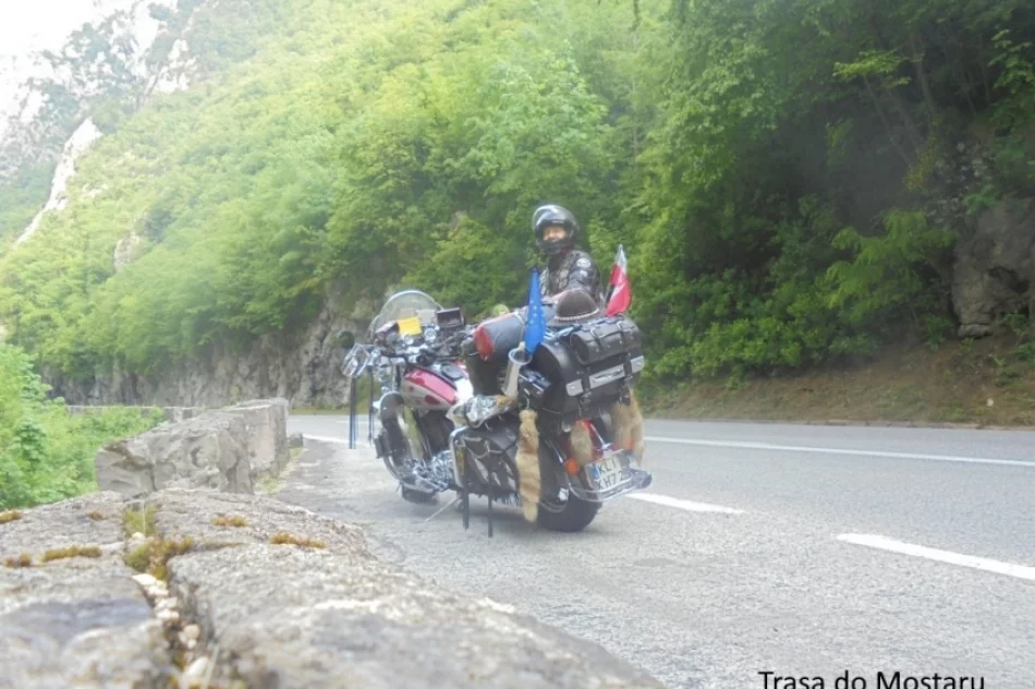 Przemierzył 2,5 tys. kilometrów w ramach „motocyklowej pielgrzymki” - zdjęcie 5