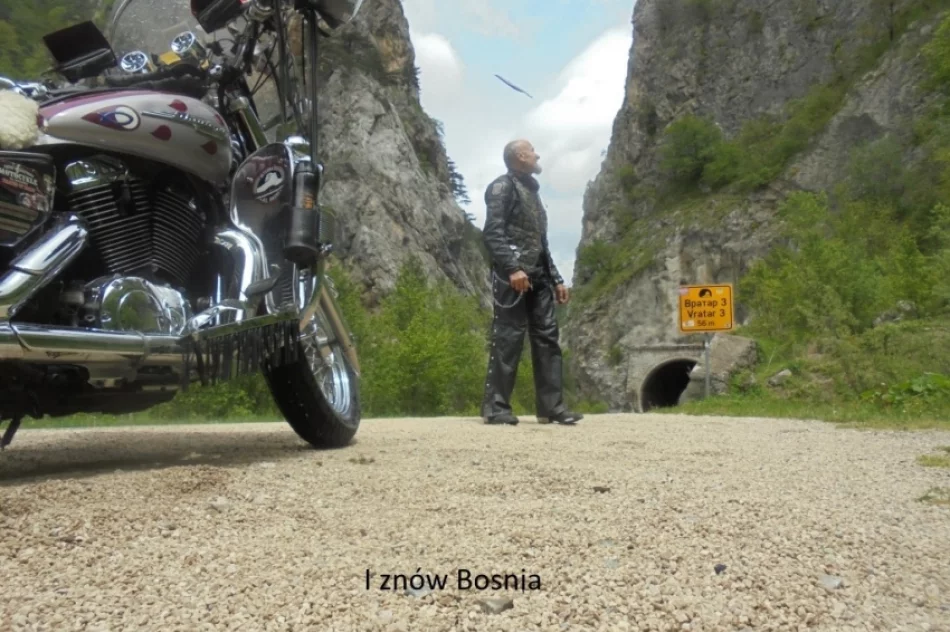 Przemierzył 2,5 tys. kilometrów w ramach „motocyklowej pielgrzymki” - zdjęcie 19