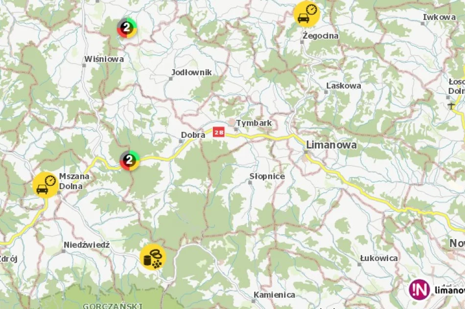 Cztery przypadki na mapie zagrożeń Limanowszczyzny - zdjęcie 2