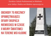 75 rocznica upamiętniająca Ofiary okupacji niemieckiej - zdjęcie główne