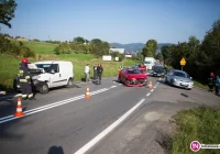 Wypadek, cztery kolizje i nietrzeźwy za kierownicą - zdjęcie główne