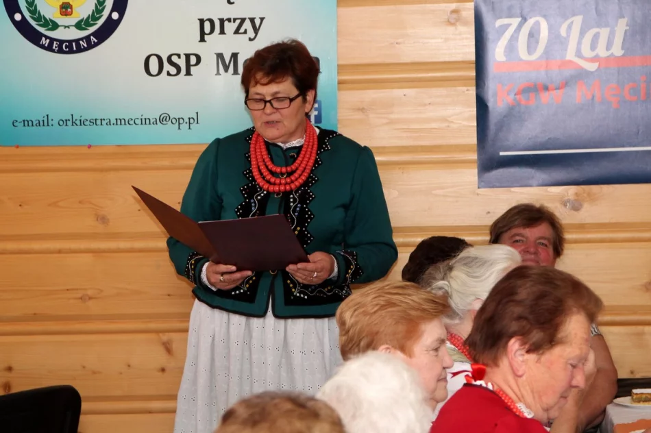 Jubileusz 70-lecia Koła Gospodyń Wiejskich z Męciny - zdjęcie 12