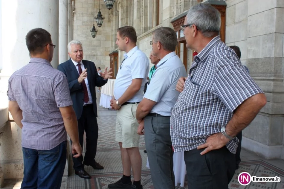 Delegacja gminy z wizytą w czasie dni miasta - zdjęcie 2