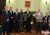 Złota tarcza herbowa dla Artura Puszko - zdjęcie główne