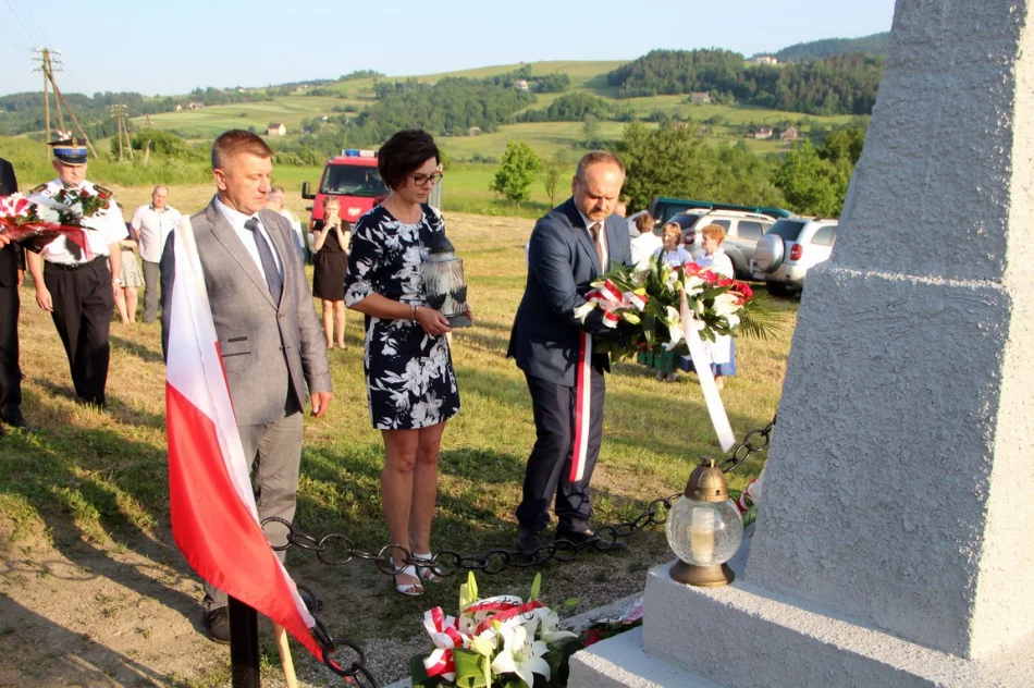 75. rocznica upamiętniająca Ofiary okupacji niemieckiej w Kłodnem - zdjęcie 2