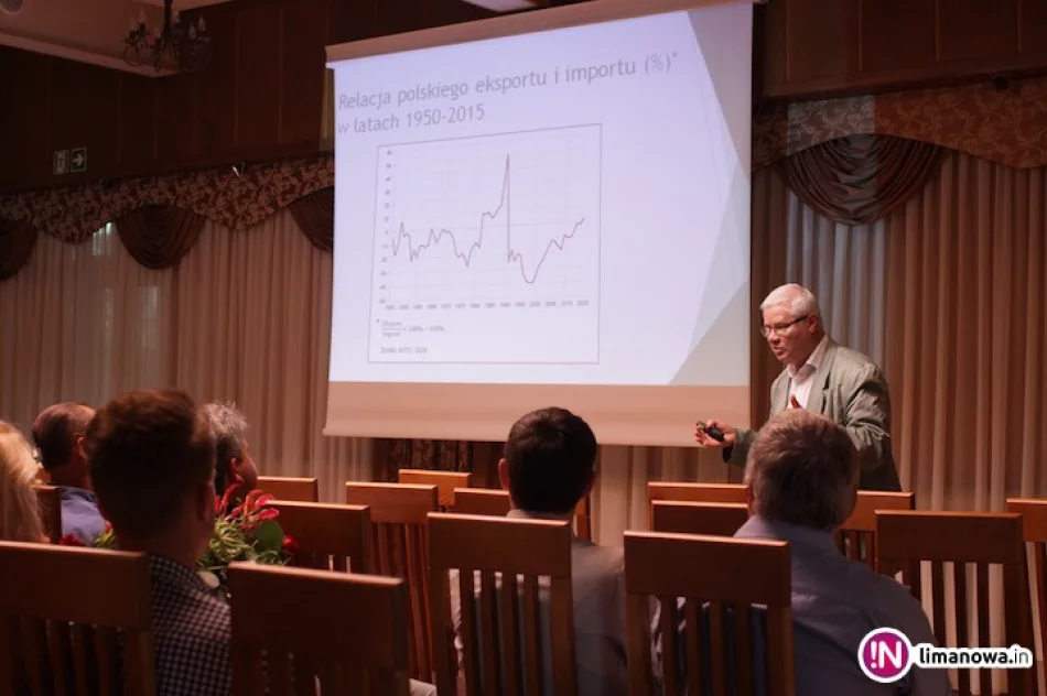 Prof. Jerzy Hausner w Limanowej. Dlaczego można uważać polską gospodarkę za silną? - zdjęcie 3