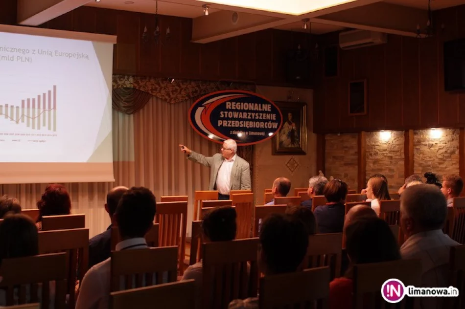 Prof. Jerzy Hausner w Limanowej. Dlaczego można uważać polską gospodarkę za silną? - zdjęcie 4