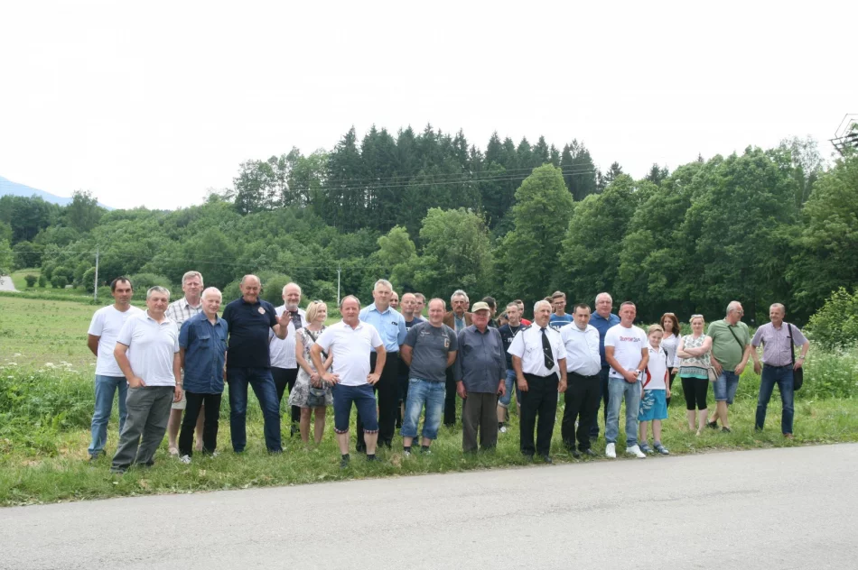  HISTORYCZNY POKAZ GASZENIA  POŻARU W DOLNYM KUBINIE NA SŁOWACJI - zdjęcie 3