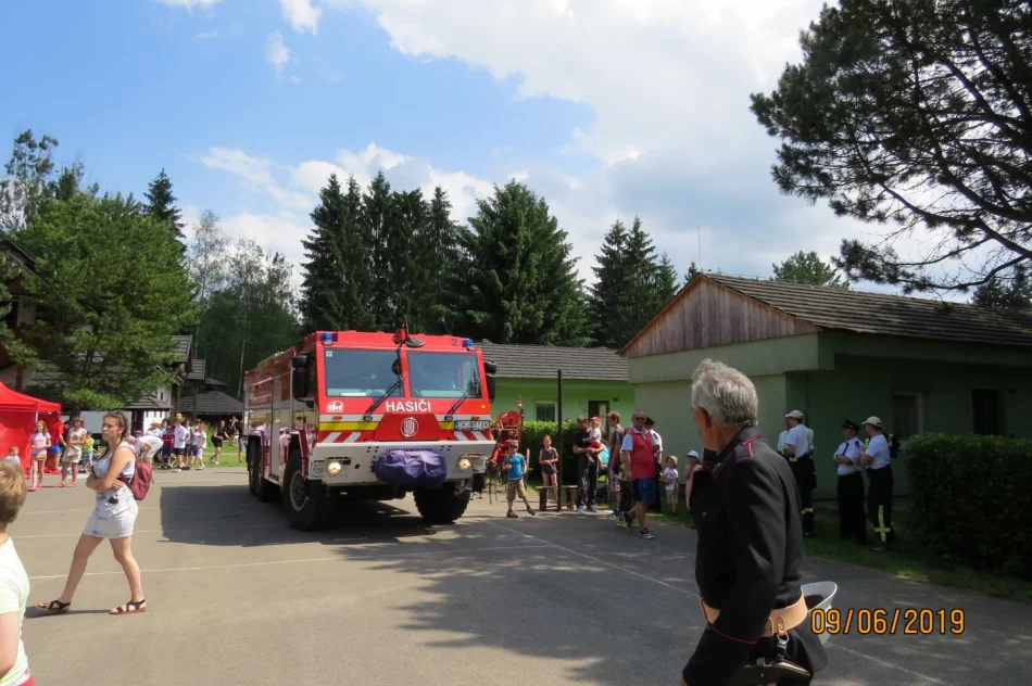  HISTORYCZNY POKAZ GASZENIA  POŻARU W DOLNYM KUBINIE NA SŁOWACJI - zdjęcie 12