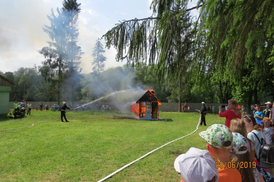  HISTORYCZNY POKAZ GASZENIA  POŻARU W DOLNYM KUBINIE NA SŁOWACJI - zdjęcie 15