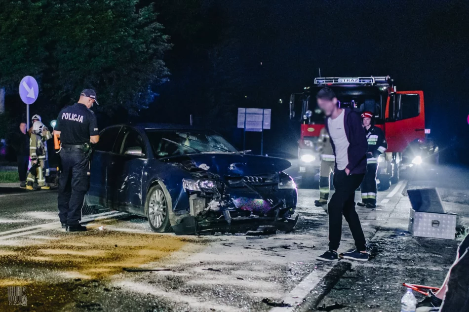 Sprawca kolizji trafił do szpitala - zdjęcie 2