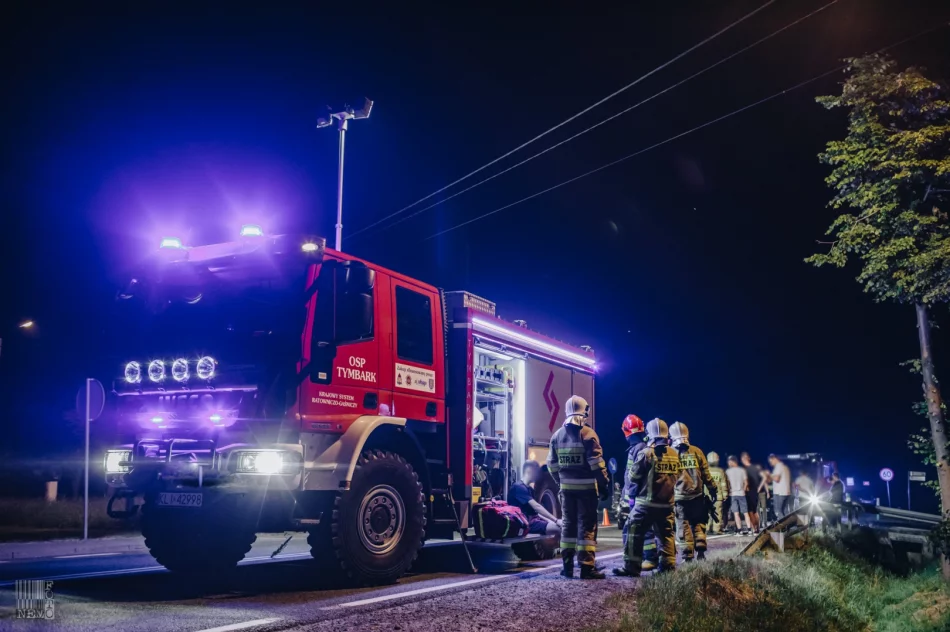 Sprawca kolizji trafił do szpitala - zdjęcie 14