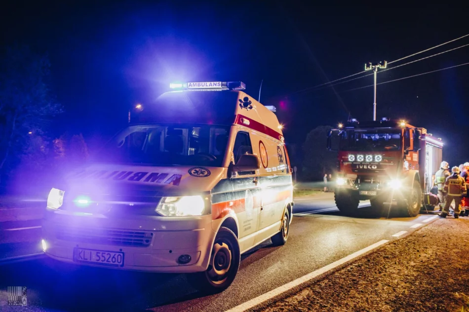Sprawca kolizji trafił do szpitala - zdjęcie 15