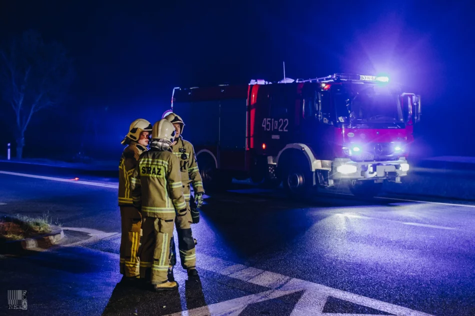 Sprawca kolizji trafił do szpitala - zdjęcie 19