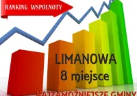 AWANS LIMANOWEJ W RANKINGU „NAJZAMOŻNIEJSZE SAMORZĄDY 2018” - zdjęcie główne
