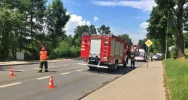 Zderzenie trzech samochodów na "krajówce" - zdjęcie 3