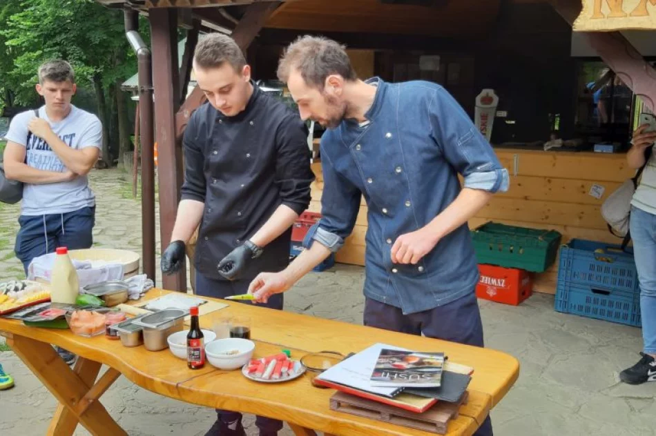 Wielkie gotowanie w plenerze, czyli IV Wojewódzki Konkurs Kulinarny Młodzieży OHP - zdjęcie 3