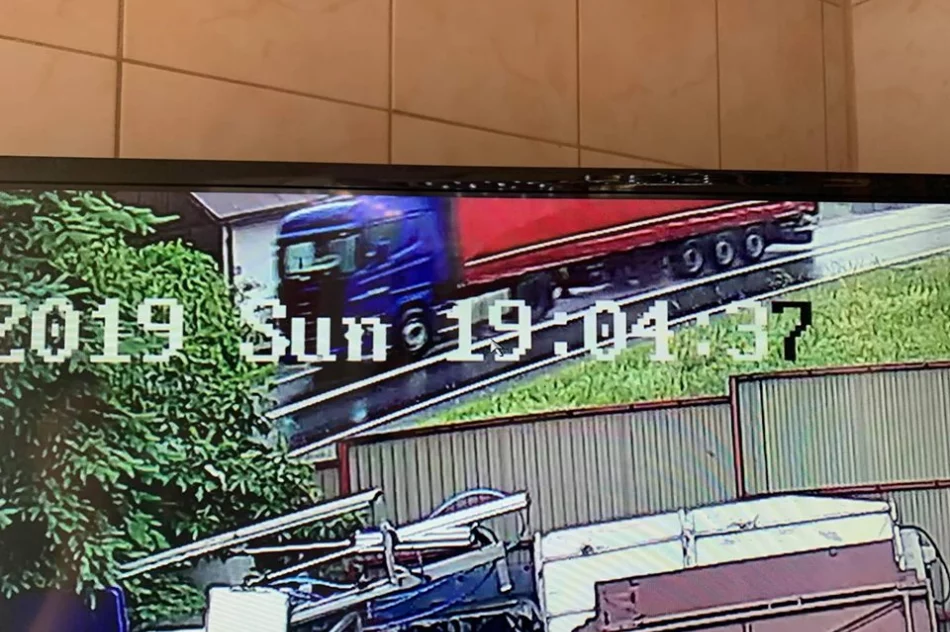 Poszukiwany kierowca ciężarówki, który spowodował groźnie wyglądający wypadek - zdjęcie 6