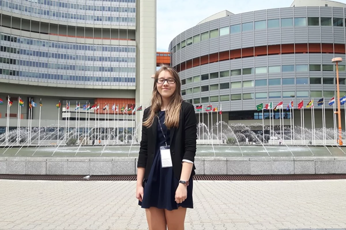 Agnieszka Wójcik wybrana przez MSZ Młodzieżowym Delegatem reprezentującym Polskę w ONZ