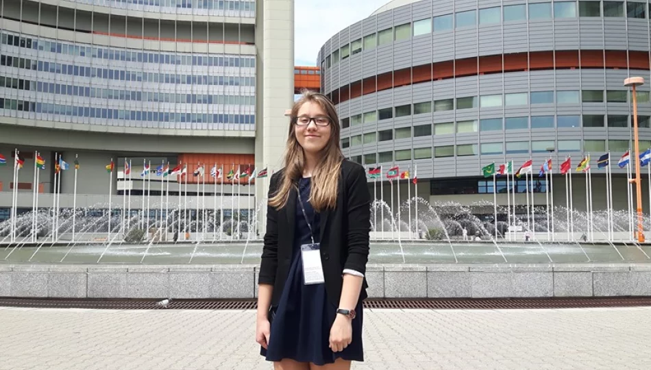 Agnieszka Wójcik wybrana przez MSZ Młodzieżowym Delegatem reprezentującym Polskę w ONZ - zdjęcie 1