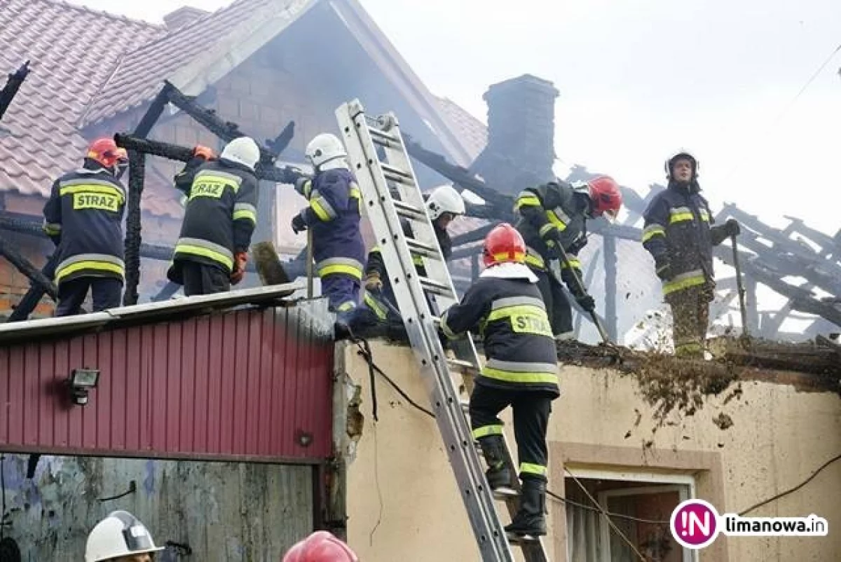 Osoba poszkodowana w pożarze wciąż w szpitalu