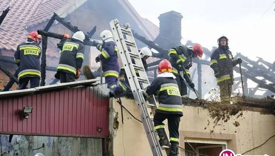 Osoba poszkodowana w pożarze wciąż w szpitalu - zdjęcie 1