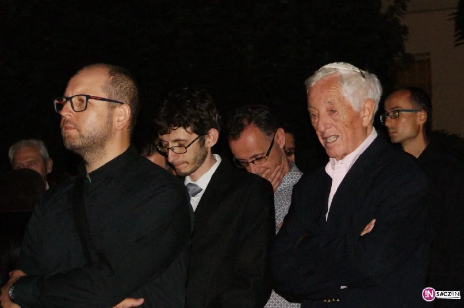 Spotkali się w rodzinnym mieście. Sądeccy Żydzi na Apelu Pamięci w 74. rocznicę likwidacji getta - zdjęcie 2