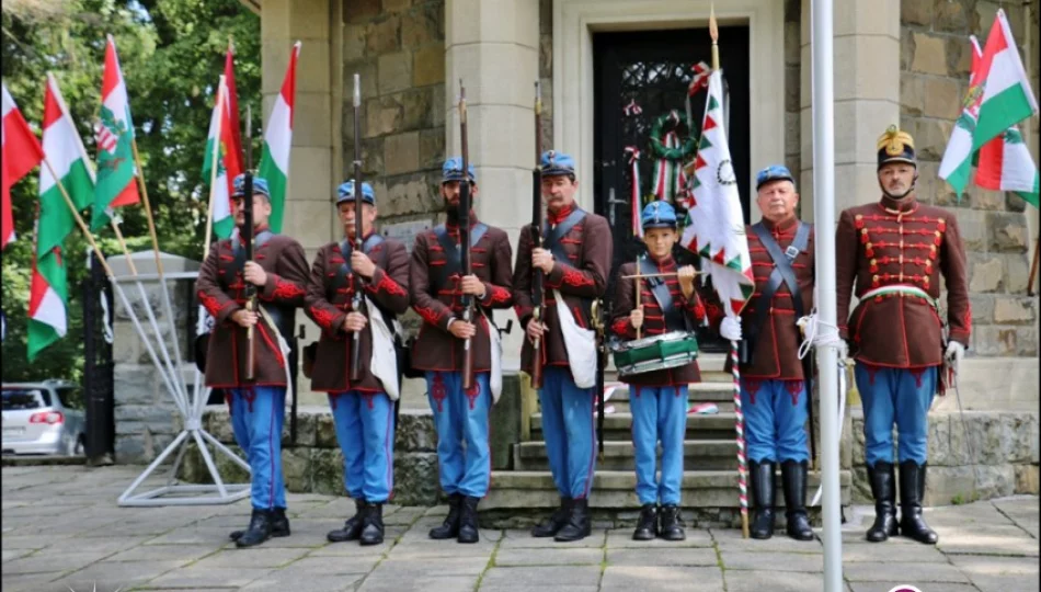 Węgierscy rekonstruktorzy na Jabłońcu - zdjęcie 1