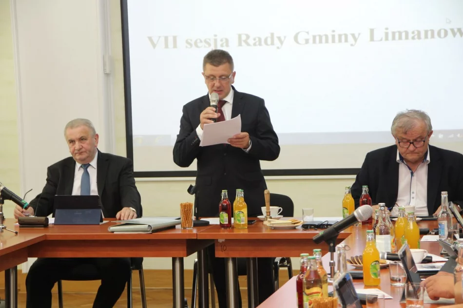 Informacja o VII Sesji Rady Gminy Limanowa - zdjęcie 3