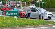Dwa auta zderzyły się na skrzyżowaniu - zdjęcie 5