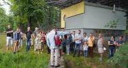 Odbył się kolejny spacer historyczny – tematem przewodnim potoki, mosty i powodzie - zdjęcie 3