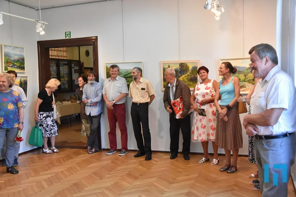 „Pejzaże z serca” - wystawa malarstwa Teresy Mrugacz - zdjęcie 2