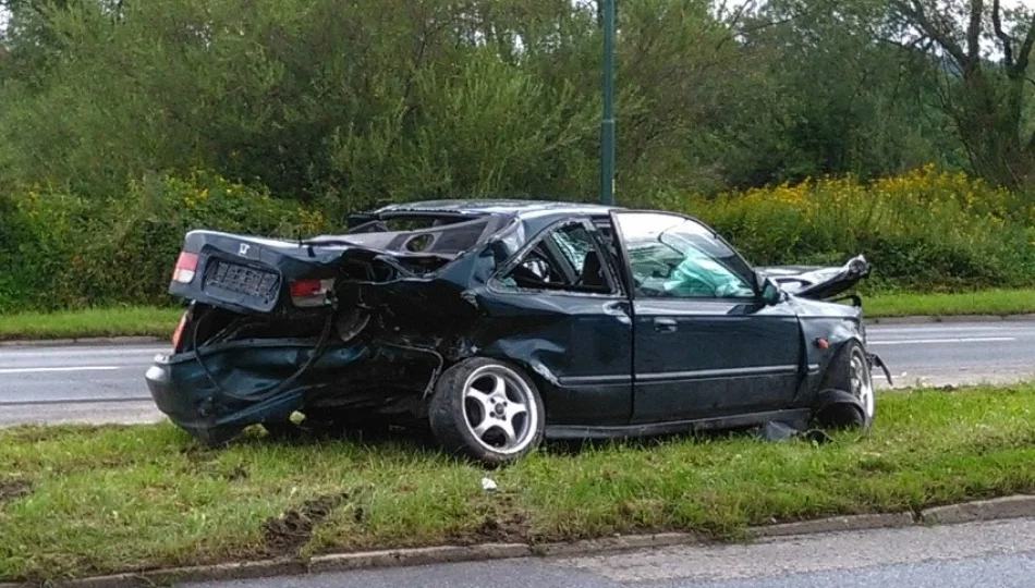 Wypadek przy ulicy Piłsudskiego - zdjęcie 1