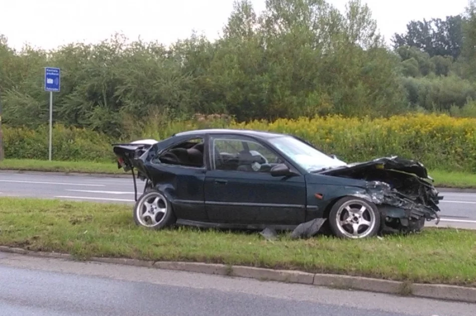 Wypadek przy ulicy Piłsudskiego - zdjęcie 2